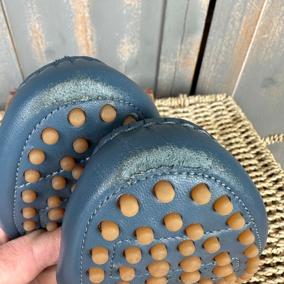 M. Gemi The Felize Due Leather Moccasin Blue IT 38, US 7 1/2 - Picture 14 of 16